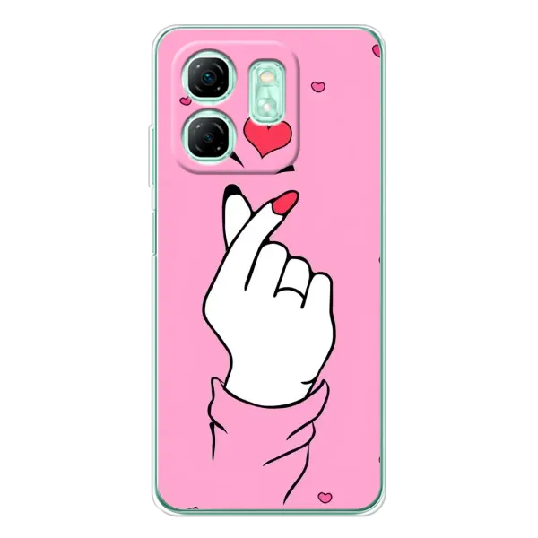 Чехол с принтом «Знак Love» для Infinix Smart 9