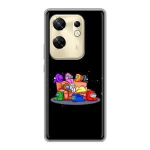 Чехол Амонг Ас для Infinix Zero 30 (AlphaPrint) (Амонг-ас)