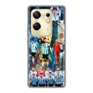 Чехлы Месси для Infinix Zero 30 (AlphaPrint) (Аргентина Месси)