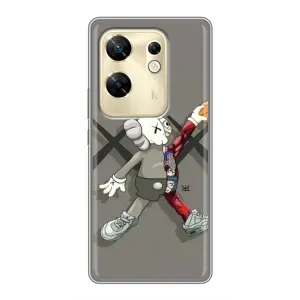 Чехлы для Infinix Zero 30 - Bearbrick Louis Vuitton (PREMIUMPrint) (Беарбрик Джордан)