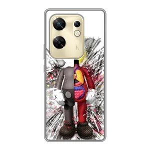 Чехлы для Infinix Zero 30 - Bearbrick Louis Vuitton (PREMIUMPrint) (Беарбрик)