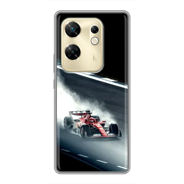 Чехол с принтом «Болид гоночный» для Infinix Zero 30