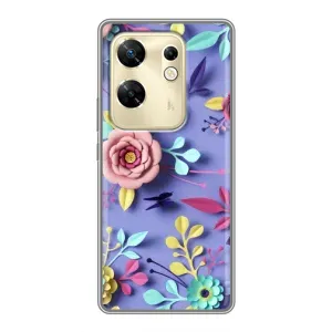 Чехлы с Цветами для Infinix Zero 30 (VPrint) (Цветочный дизайн)
