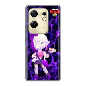 Чехлы Brawl Stars для Infinix Zero 30 (AlphaPrint) (Эмз Бравл Старс)