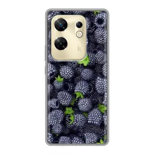 Чехлы с Фруктами для Infinix Zero 30 (VPrint) (Ежевика)