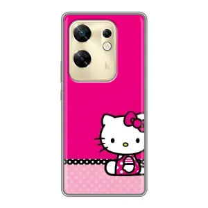 Чехол для Ребёнка на Инфиникс ЗЕРО 30 (VPrint) (Girl KITTY)