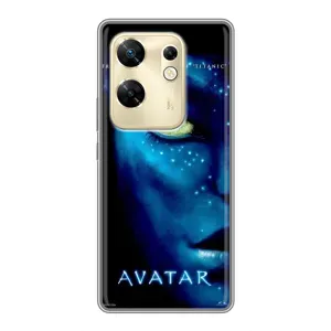 Чехлы с фильма АВАТАР для Infinix Zero 30 (AlphaPrint) (глаз Аватара)