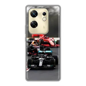 Чехол с принтом «Гонка Формула 1» для Infinix Zero 30