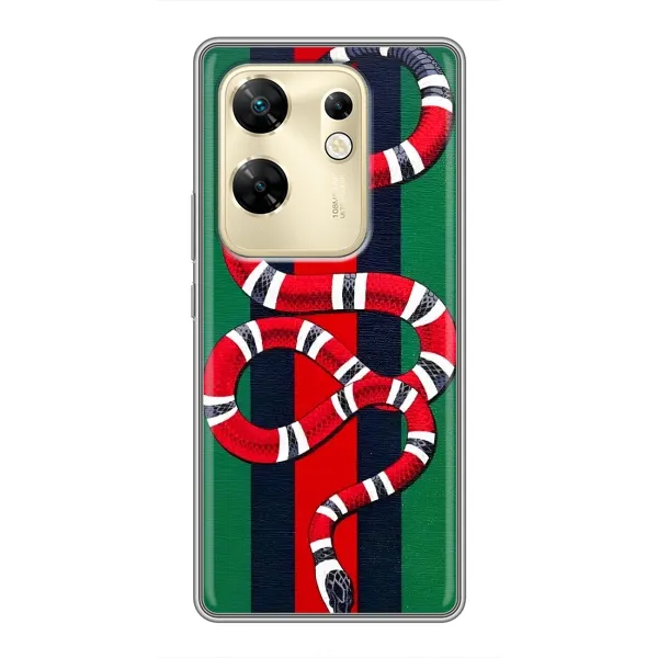 Чехол с принтом «Gucci змия» для Infinix Zero 30 Чехол с принтом «Gucci змия» для Infinix Zero 30