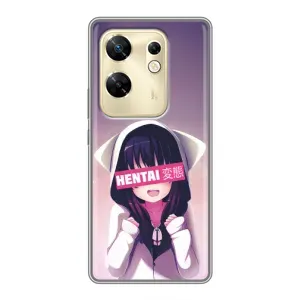 Чехлы Персонажи Аниме Наруто для Infinix Zero 30 (AlphaPrint) (Hentai chan)