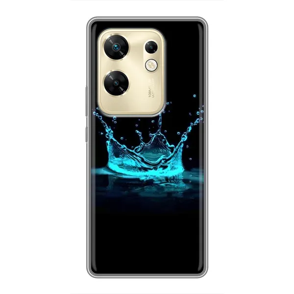 Чехол с принтом «Капля короны» для Infinix Zero 30