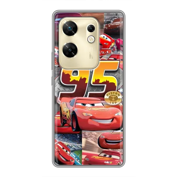 Чехол с принтом «Коллаж Молния Маквин» для Infinix Zero 30