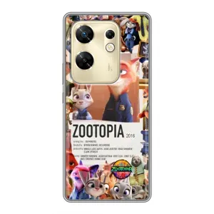 Чехол с принтом «Постер Зверополис» для Infinix Zero 30