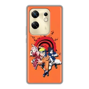 Naruto Anime Чехлы для Инфиникс ЗЕРО 30 (AlphaPrint) (команда Наруто)