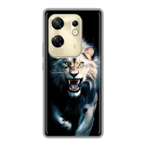 Чехол с принтом «Лев в темноте» для Infinix Zero 30