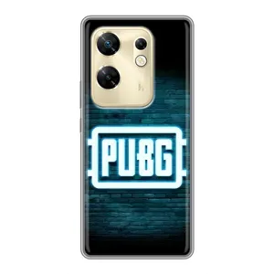 Чехол PUBG для Инфиникс ЗЕРО 30 (AlphaPrint) (Лого PUBG)