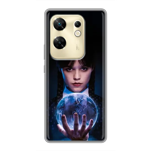 Чехол с принтом «Магическая сфера Уэнздей» для Infinix Zero 30