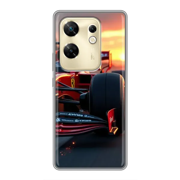 Чехол с принтом «Макларен на закате» для Infinix Zero 30