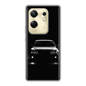 Чехол для Инфиникс ЗЕРО 30 - с принтом БМВ (AlphaPrint) (Машина BMW)