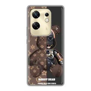Крутые Чехлы Луи Виттон для Infinix Zero 30 (AlphaPrint) (Медведь Луи Витон)