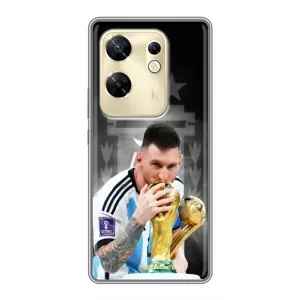 Чехлы для Infinix Zero 30 (Leo чемпион) (AlphaPrint) (Месси Чемпион)