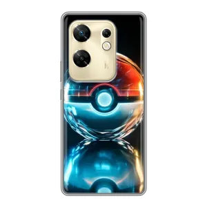 Чехол с Пикачу на Infinix Zero 30 (Мяч Пикачу)
