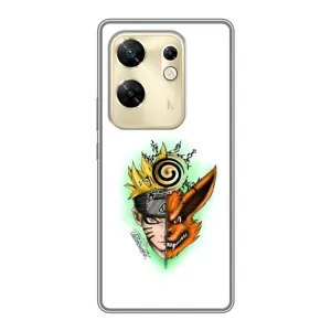 Naruto Anime Чехлы для Инфиникс ЗЕРО 30 (AlphaPrint) (Наруто Курама)