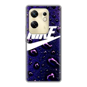 Чехол для Infinix Zero 30 - с принтом Найк (AlphaPrint) (Найк принт)