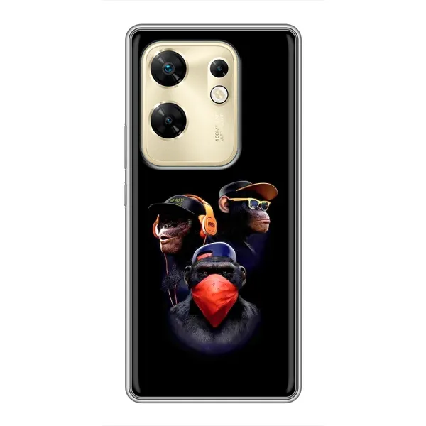 Чехол с принтом «Три обезьяны» для Infinix Zero 30 Чехол с принтом «Три обезьяны» для Infinix Zero 30