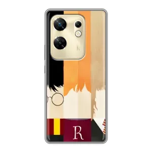 Чехлы с Гарри Поттером для Infinix Zero 30 (AlphaPrint) (обложка Гарри Поттера)