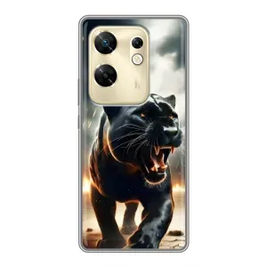Чехол с принтом «Черная пантера» для Infinix Zero 30