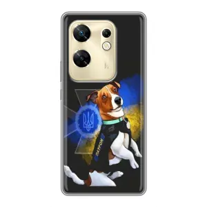Чехлы с картинкой собаки Патрон для Infinix Zero 30 (AlphaPrint) (Патрон собачка)