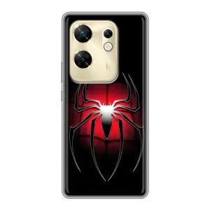Чехол с человеком пауком для Infinix Zero 30 - (AlphaPrint) (Паук марвел)