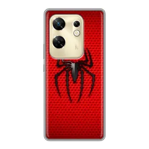 Чехол с человеком пауком для Infinix Zero 30 - (AlphaPrint) (Паук Марвел)