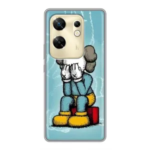 Чехлы для Infinix Zero 30 - Bearbrick Louis Vuitton (PREMIUMPrint) (Плач Bearbrick)