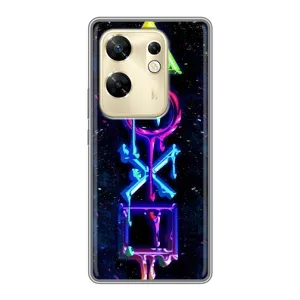 Чехлы с тематикой Киберспорт для Infinix Zero 30 (VPrint) (Pleystation лого)