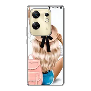 Чехол с печатью для Infinix Zero 30 - (Мода) (AlphaPrint) (Путешествие)