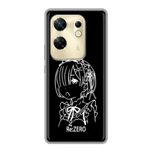 Чехлы Персонажи Аниме Наруто для Infinix Zero 30 (AlphaPrint) (Re: Zero)