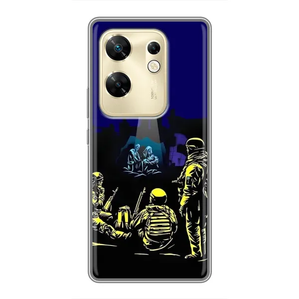 Чохол з принтом «Різдво в Україні» для Infinix Zero 30