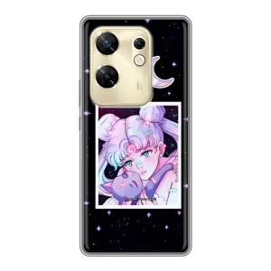 Чехлы Персонажи Аниме Наруто для Infinix Zero 30 (AlphaPrint) (Сейлор Мун)