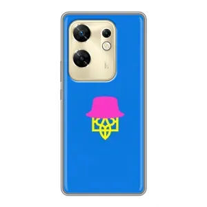 Чехлы для Infinix Zero 30 Укр. Символика (AlphaPrint) (Шапка на гербу)