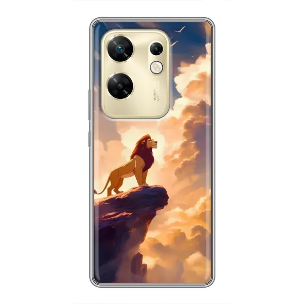 Чехол с принтом «Симба на скале» для Infinix Zero 30