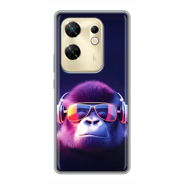 Чехол с принтом «Стильная обезьяна» для Infinix Zero 30 Чехол с принтом «Стильная обезьяна» для Infinix Zero 30