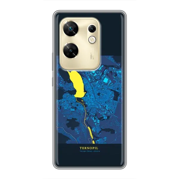 Чехол с принтом «Тернополь» для Infinix Zero 30