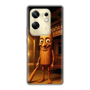 Чехол с мемом Тралалело тралала на Infinix Zero 30 (Тунг тунг сахур)