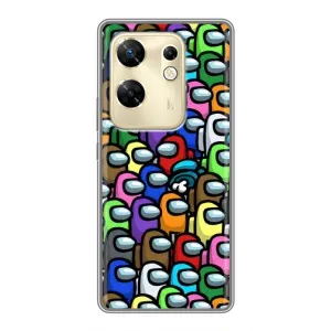 Чехол Амонг Ас для Infinix Zero 30 (AlphaPrint) (Убит)