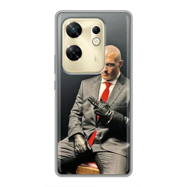 Чехол с принтом «Усик Hitman» для Infinix Zero 30