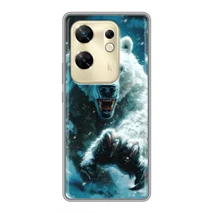 Чехол с принтом «Полярный медведь» для Infinix Zero 30