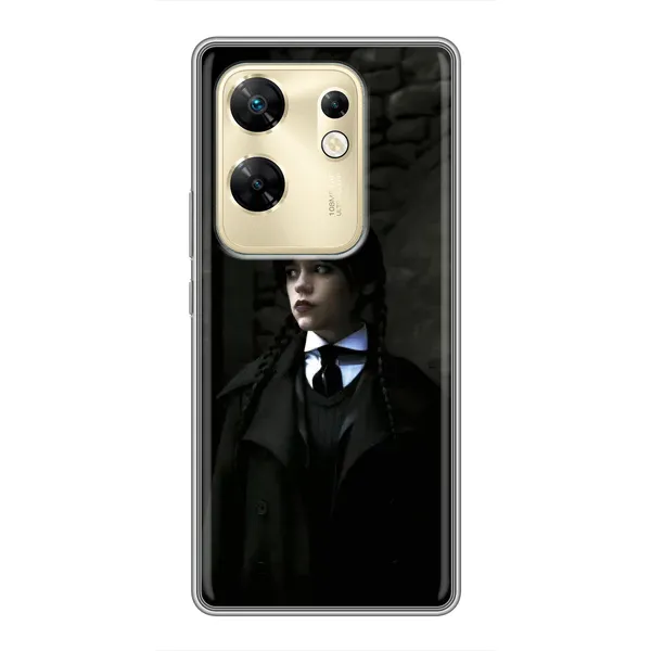 Чехол с принтом «Темный стиль Уэнздей» для Infinix Zero 30