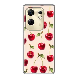 Чехлы с Фруктами для Infinix Zero 30 (VPrint) (Вишня)